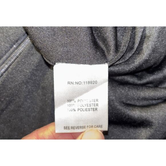 Lucy Paris Womens Sz Medium Black Sequin Europe 40 Straight Leg Pants - Picture 8 of 9